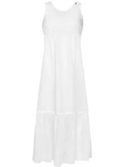Rinascimento Vestito Estivo CFC0103535003 Bianco Regular Fit -Offerta economica Guess || Calvin Klein Jeans || Vero Moda rinascimento vestito estivo cfc0103535003 bianco regular fit 4
