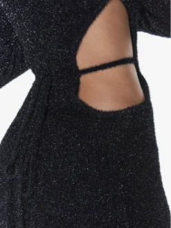 Vestito Di Maglia Glitter Knit RT2498 Blu Scuro Slim Fit -Offerta economica Guess || Calvin Klein Jeans || Vero Moda rotate vestito di maglia glitter knit rt2498 blu scuro slim fit 3