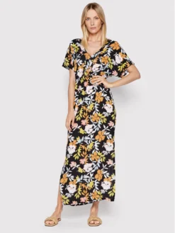 Roxy Vestito Da Giorno Dynamite ERJWD03629 Nero Regular Fit