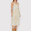 Roxy Vestito Estivo Land Of All ERJWD03620 Blu Regular Fit