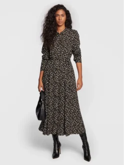 S.Oliver Vestito Chemisier 2120705 Nero Regular Fit -Offerta economica Guess || Calvin Klein Jeans || Vero Moda s oliver vestito chemisier 2120705 nero regular fit 1