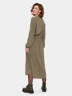 Saint Tropez Vestito Chemisier 30511353 Verde Casual Fit -Offerta economica Guess || Calvin Klein Jeans || Vero Moda saint tropez vestito chemisier 30511353 verde casual fit 1