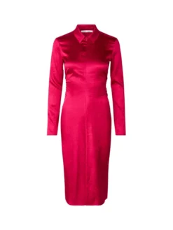 SAMSØE SAMSØE Vestito Chemisier Ivana F22400073 Rosa Slim Fit -Offerta economica Guess || Calvin Klein Jeans || Vero Moda samsoe samsoe vestito chemisier ivana f22400073 rosa slim fit 3