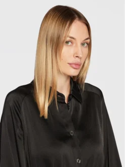 SAMSØE SAMSØE Vestito Chemisier Nika F21400139 Nero Regular Fit -Offerta economica Guess || Calvin Klein Jeans || Vero Moda samsoe samsoe vestito chemisier nika f21400139 nero regular fit 3