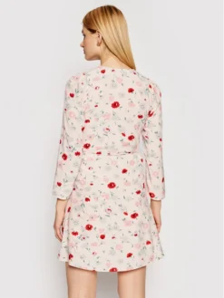 SAMSØE SAMSØE Vestito Estivo Britt S Wrap F21100201 Rosa Regular Fit -Offerta economica Guess || Calvin Klein Jeans || Vero Moda samsoe samsoe vestito da giorno britt s wrap f21100201 rosa regular fit 2