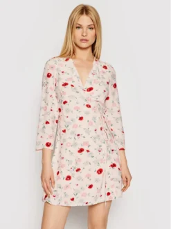 SAMSØE SAMSØE Vestito Estivo Britt S Wrap F21100201 Rosa Regular Fit