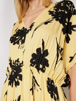 SAMSØE SAMSØE Vestito Estivo Andina F20300220 Giallo Loose Fit -Offerta economica Guess || Calvin Klein Jeans || Vero Moda samsoe samsoe vestito estivo andina f20300220 giallo loose fit 3