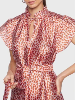 SAMSØE SAMSØE Vestito Estivo Karookh F20400268 Arancione Regular Fit -Offerta economica Guess || Calvin Klein Jeans || Vero Moda samsoe samsoe vestito estivo karookh f20400268 arancione regular fit 3