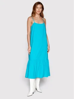 SAMSØE SAMSØE Vestito Estivo Sarasa F22200141 Blu Regular Fit