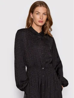 Scotch & Soda Vestito Chemisier 168674 Nero Relaxed Fit -Offerta economica Guess || Calvin Klein Jeans || Vero Moda scotch soda vestito chemisier 168674 nero relaxed fit 3