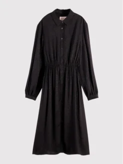 Scotch & Soda Vestito Chemisier 168674 Nero Relaxed Fit -Offerta economica Guess || Calvin Klein Jeans || Vero Moda scotch soda vestito chemisier 168674 nero relaxed fit 4