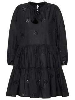 Seafolly Vestito Estivo Embroidery 54155-DR Nero Regular Fit -Offerta economica Guess || Calvin Klein Jeans || Vero Moda seafolly vestito estivo embroidery 54155 dr nero regular fit 4