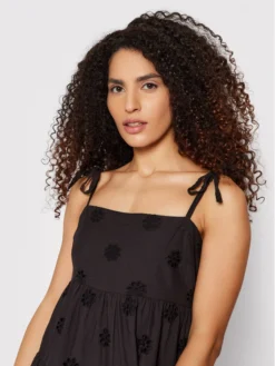 Seafolly Vestito Estivo Embroidery Tier 54657-DR Nero Regular Fit -Offerta economica Guess || Calvin Klein Jeans || Vero Moda seafolly vestito estivo embroidery tier 54657 dr nero regular fit 3