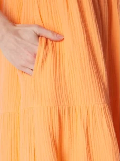 Seafolly Vestito Estivo Halter 54864-DR Arancione Regular Fit -Offerta economica Guess || Calvin Klein Jeans || Vero Moda seafolly vestito estivo halter 54864 dr arancione regular fit 4