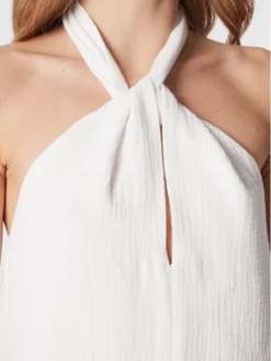 Seafolly Vestito Estivo Halter 54864-DR Bianco Regular Fit -Offerta economica Guess || Calvin Klein Jeans || Vero Moda seafolly vestito estivo halter 54864 dr bianco regular fit 3
