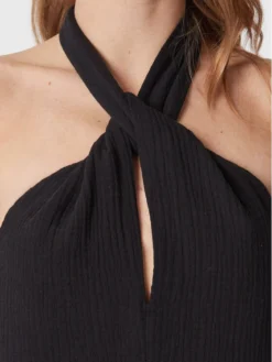 Seafolly Vestito Estivo Halter 54864-DR Nero Regular Fit -Offerta economica Guess || Calvin Klein Jeans || Vero Moda seafolly vestito estivo halter 54864 dr nero regular fit 3