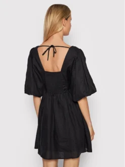 Seafolly Vestito Estivo Shoreline Cover Up 54736-CU Nero Relaxed Fit -Offerta economica Guess || Calvin Klein Jeans || Vero Moda seafolly vestito estivo shoreline cover up 54736 cu nero relaxed fit 2