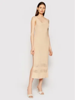 Seafolly Vestito Estivo Terrin 54168 Beige Regular Fit