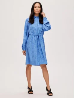Selected Femme Vestito Chemisier Blue 16088066 Blu Regular Fit -Offerta economica Guess || Calvin Klein Jeans || Vero Moda selected femme vestito chemisier blue 16088066 blu regular fit 1