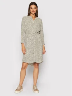 Selected Femme Vestito Chemisier Damina 16059977 Beige Regular Fit -Offerta economica Guess || Calvin Klein Jeans || Vero Moda selected femme vestito chemisier damina 16059977 beige regular fit 1