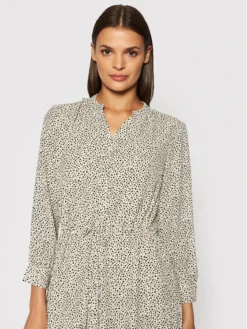 Selected Femme Vestito Chemisier Damina 16059977 Beige Regular Fit -Offerta economica Guess || Calvin Klein Jeans || Vero Moda selected femme vestito chemisier damina 16059977 beige regular fit 3