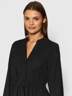 Selected Femme Vestito Chemisier Mivia 16079687 Nero Regular Fit -Offerta economica Guess || Calvin Klein Jeans || Vero Moda selected femme vestito chemisier mivia 16079687 nero regular fit 3