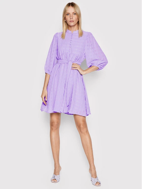 Selected Femme Vestito Da Giorno Fiona 16083343 Viola Regular Fit 2 Selected Femme Vestito Da Giorno Fiona 16083343 Viola Regular Fit - immagine 2