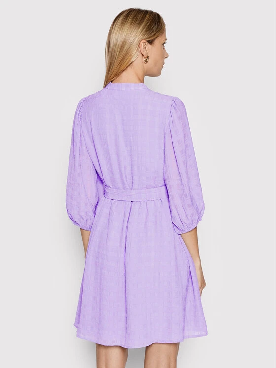 Selected Femme Vestito Da Giorno Fiona 16083343 Viola Regular Fit 3 Selected Femme Vestito Da Giorno Fiona 16083343 Viola Regular Fit - immagine 3