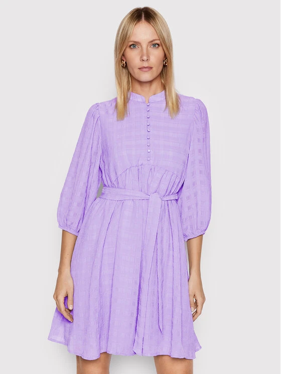 Selected Femme Vestito Da Giorno Fiona 16083343 Viola Regular Fit 1 Selected Femme Vestito Da Giorno Fiona 16083343 Viola Regular Fit