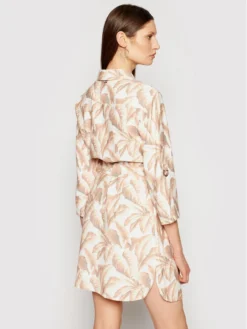 Silvian Heach Vestito Chemisier Derry PGP21752VE Beige Regular Fit -Offerta economica Guess || Calvin Klein Jeans || Vero Moda silvian heach vestito chemisier derry pgp21752ve beige regular fit 2