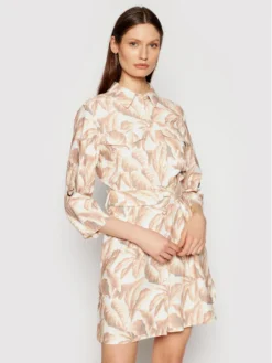 Silvian Heach Vestito Chemisier Derry PGP21752VE Beige Regular Fit