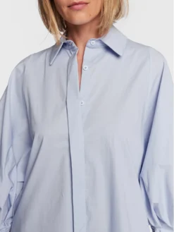 Silvian Heach Vestito Chemisier GPP23478VE Blu Regular Fit -Offerta economica Guess || Calvin Klein Jeans || Vero Moda silvian heach vestito chemisier gpp23478ve blu regular fit 3