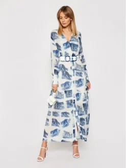 Offerta economica Guess || Calvin Klein Jeans || Vero Moda -Offerta economica Guess || Calvin Klein Jeans || Vero Moda silvian heach vestito chemisier peakes pgp21165ve blu regular fit 1