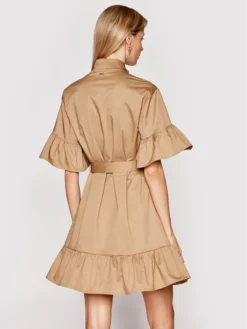 Silvian Heach Vestito Chemisier PGP21334VE Marrone Regular Fit -Offerta economica Guess || Calvin Klein Jeans || Vero Moda silvian heach vestito chemisier pgp21334ve marrone regular fit 2