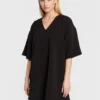 Silvian Heach Vestito Da Giorno Corto CVA22029VE Nero Relaxed Fit