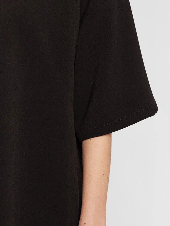 Silvian Heach Vestito Da Giorno Corto CVA22029VE Nero Relaxed Fit 5 Silvian Heach Vestito Da Giorno Corto CVA22029VE Nero Relaxed Fit - immagine 5