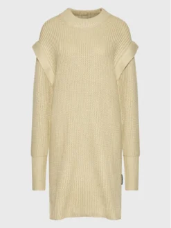 Silvian Heach Vestito Di Maglia PGA22120VE Beige Relaxed Fit -Offerta economica Guess || Calvin Klein Jeans || Vero Moda silvian heach vestito di maglia pga22120ve beige relaxed fit 4