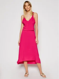 Silvian Heach Vestito Estivo Albaio PGP21579VE Rosa Regular Fit -Offerta economica Guess || Calvin Klein Jeans || Vero Moda silvian heach vestito estivo albaio pgp21579ve rosa regular fit 1