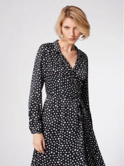 Simple Vestito Chemisier SUD514-03 Nero Regular Fit -Offerta economica Guess || Calvin Klein Jeans || Vero Moda simple vestito chemisier sud514 03 nero regular fit 3