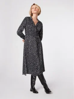 Simple Vestito Chemisier SUD514-03 Nero Regular Fit -Offerta economica Guess || Calvin Klein Jeans || Vero Moda simple vestito chemisier sud514 03 nero regular fit 4