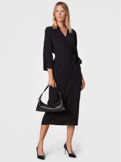 Sisley Vestito Chemisier 4B5FLV01Y Nero Regular Fit -Offerta economica Guess || Calvin Klein Jeans || Vero Moda sisley vestito chemisier 4b5flv01y nero regular fit 1