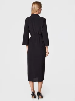 Sisley Vestito Chemisier 4B5FLV01Y Nero Regular Fit -Offerta economica Guess || Calvin Klein Jeans || Vero Moda sisley vestito chemisier 4b5flv01y nero regular fit 2