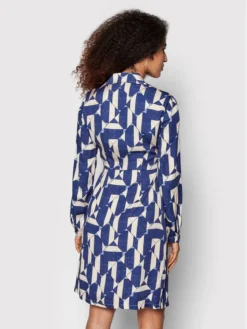 Sisley Vestito Chemisier 4OIJLV00B Blu Regular Fit -Offerta economica Guess || Calvin Klein Jeans || Vero Moda sisley vestito chemisier 4oijlv00b blu regular fit 2