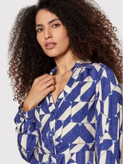 Sisley Vestito Chemisier 4OIJLV00B Blu Regular Fit -Offerta economica Guess || Calvin Klein Jeans || Vero Moda sisley vestito chemisier 4oijlv00b blu regular fit 3