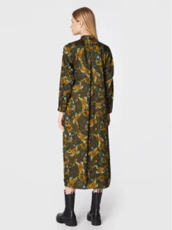 Sisley Vestito Chemisier 4RUNLV01W Verde Regular Fit -Offerta economica Guess || Calvin Klein Jeans || Vero Moda sisley vestito chemisier 4runlv01w verde regular fit 2