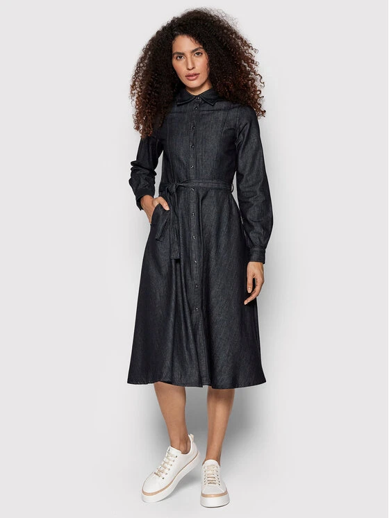 Sisley Vestito Di Jeans 4FU6LV00N Grigio Regular Fit 1 Sisley Vestito Di Jeans 4FU6LV00N Grigio Regular Fit