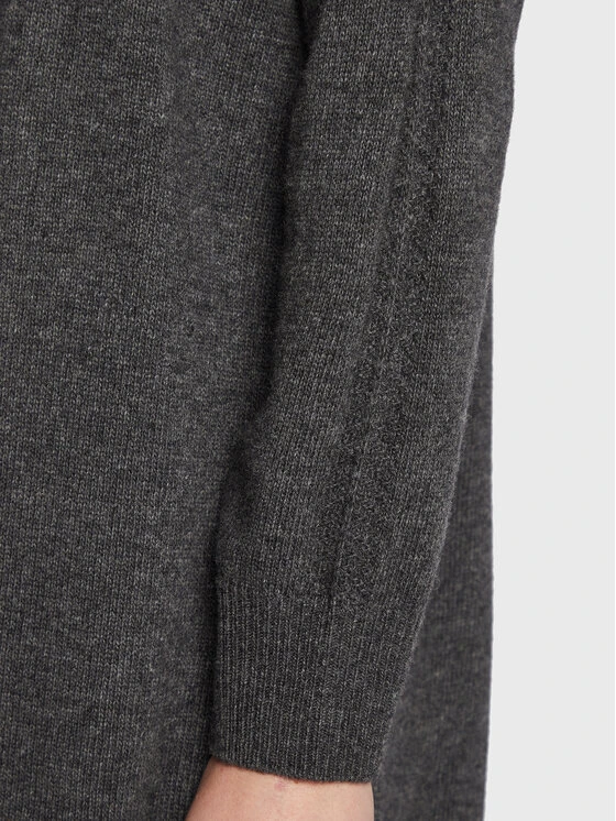 Sisley Vestito Di Maglia 1244L200T Grigio Relaxed Fit 5 Sisley Vestito Di Maglia 1244L200T Grigio Relaxed Fit - immagine 5