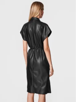 Sisley Vestito In Similpelle 4MTMLV01Q Nero Regular Fit -Offerta economica Guess || Calvin Klein Jeans || Vero Moda sisley vestito in similpelle 4mtmlv01q nero regular fit 2