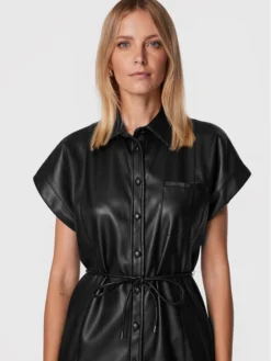 Sisley Vestito In Similpelle 4MTMLV01Q Nero Regular Fit -Offerta economica Guess || Calvin Klein Jeans || Vero Moda sisley vestito in similpelle 4mtmlv01q nero regular fit 3