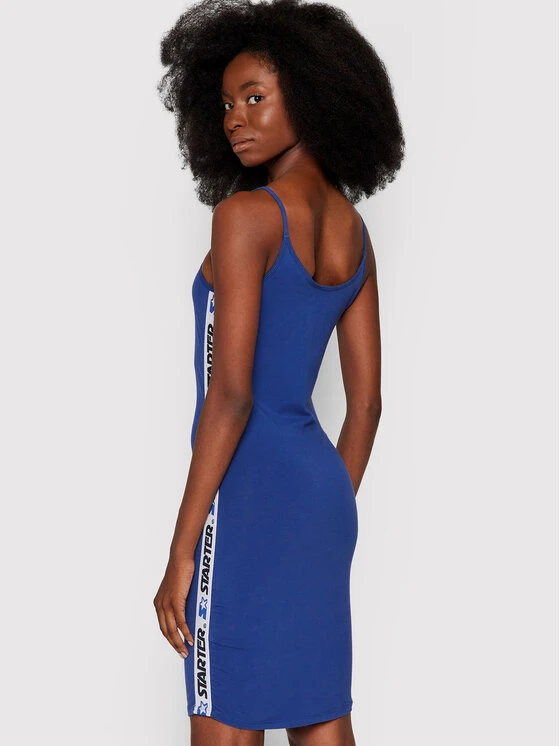 Starter Vestito Estivo SDG-012-BD Blu Scuro Slim Fit 3 Starter Vestito Estivo SDG-012-BD Blu Scuro Slim Fit - immagine 3